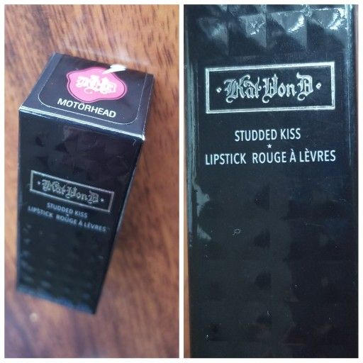 Brand New KAT VON D'S Studded Kiss Lipstick in MOTÖRHEAD Full Size