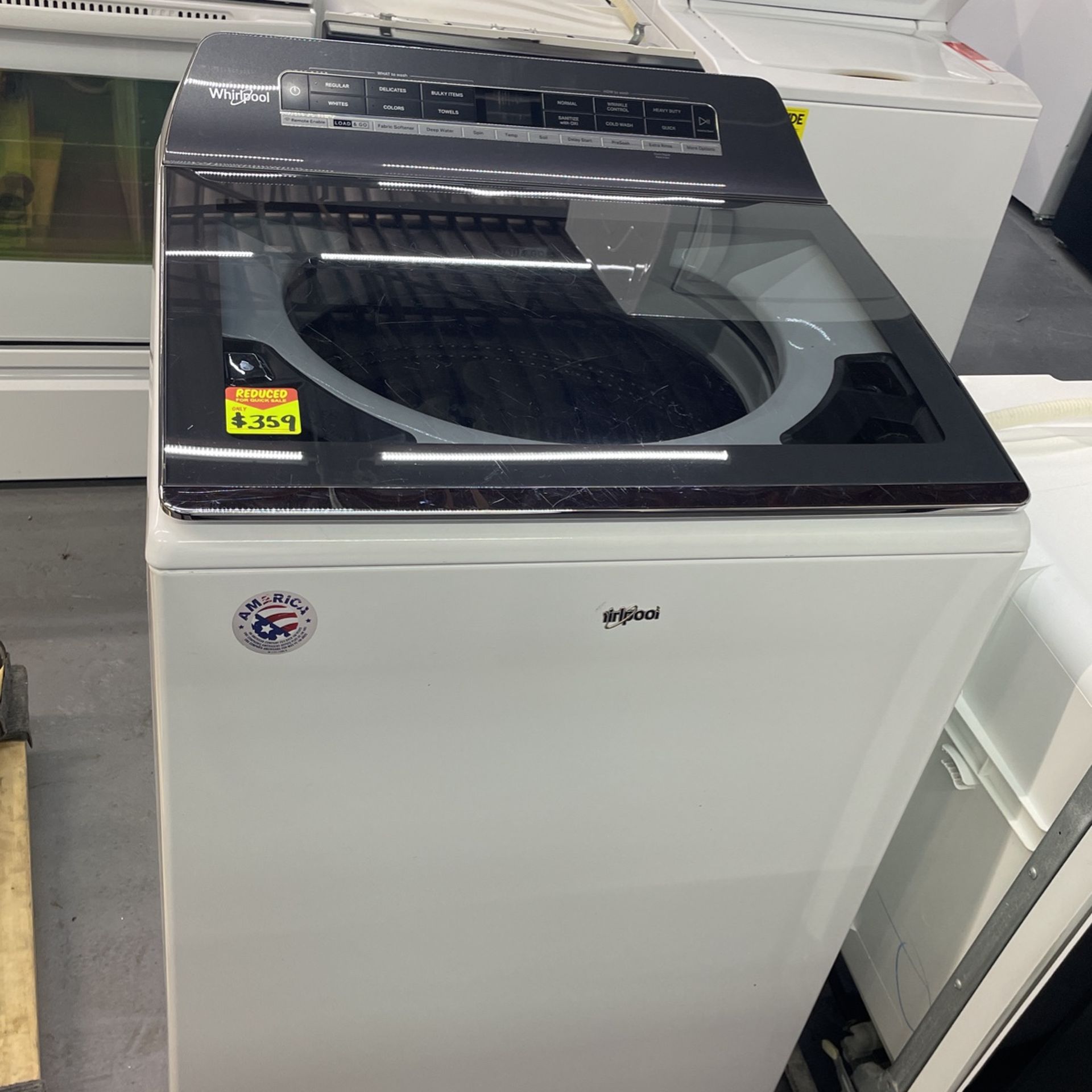 Whirlpool Washer 4.5 Cu Ft In Color White