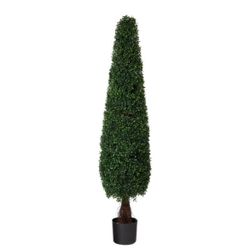 Nearly Natural 5ft. Boxwood Topiary Artificial Tree UV Resistant (Indoor/Outdoor