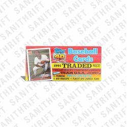 1991 Topps Traded Baseball Factory Sealed Set