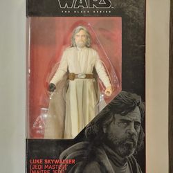2016 STAR WARS THE BLACK SERIES #46. LUKE SKYWALKER JEDI MASTER 6 " ACTION FIGURE. 