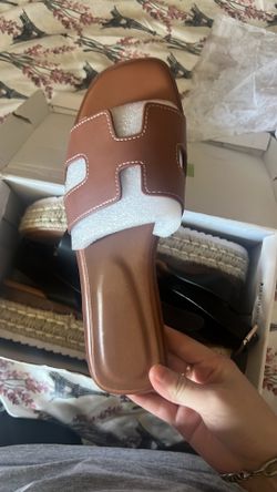 Brown sandals