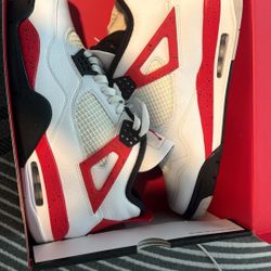 Air Jordan 4 “Red Cement” – Size 13– Like New w/ Box
