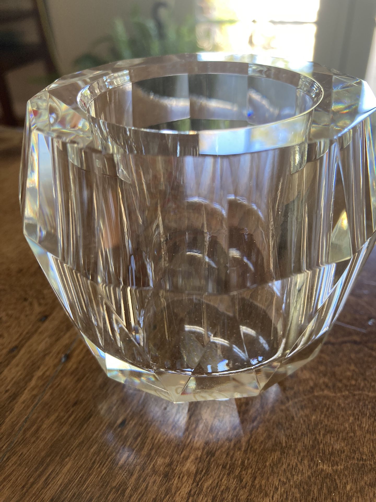 Boxed Crystal Votive Candle Holder