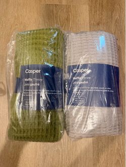 NWT Casper Waffle Throw