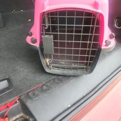 Pink Pet Carrier 