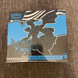 Pokemon Black Bolt Elite Trainer Box