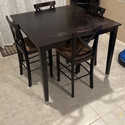 Wood Kitchen Table 