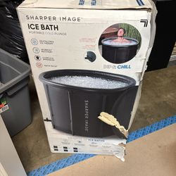 Sharper Image Ice Bath In Box