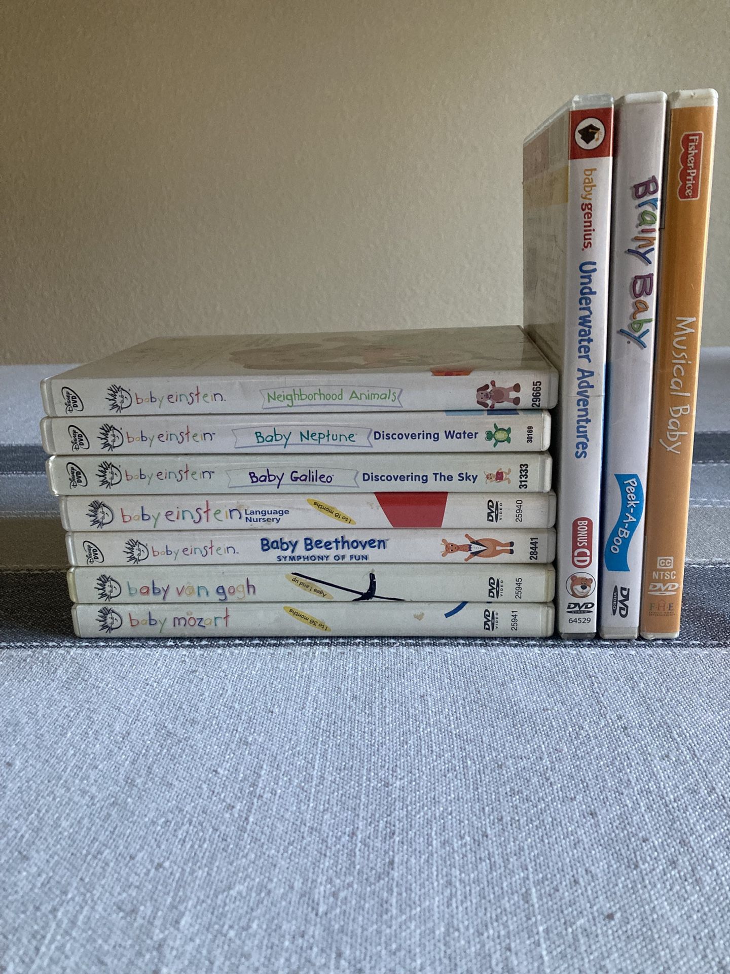 Baby Einstein DVDs