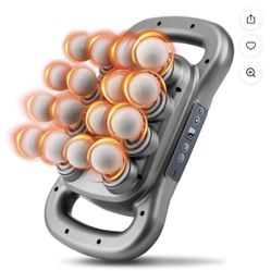 16 Head Massage Gun Deep, 2026 Upgrade 16-Drive Back Muscle Massager with 9 Modes & 9 Intensities, Quiet Powerful Waist Back Massager Set for Shoulder