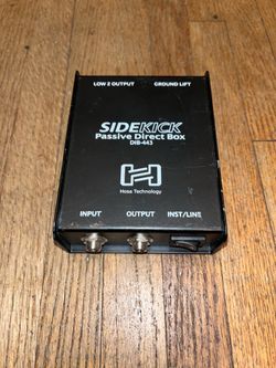 Hosa Technology Sidekick Passive Direct Box DIB-443