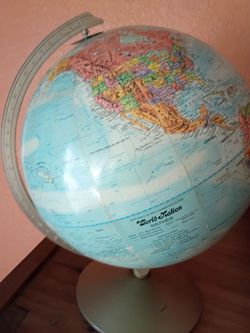 World map ball
