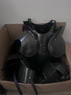 Barbuta knight armor