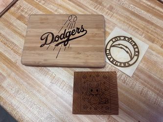 Custom engraved boards and coasters