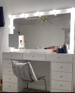 Large Makeup Vanity