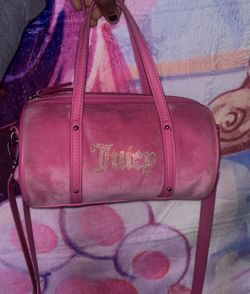 Authentic Pink Juicy Couture Circle Purse