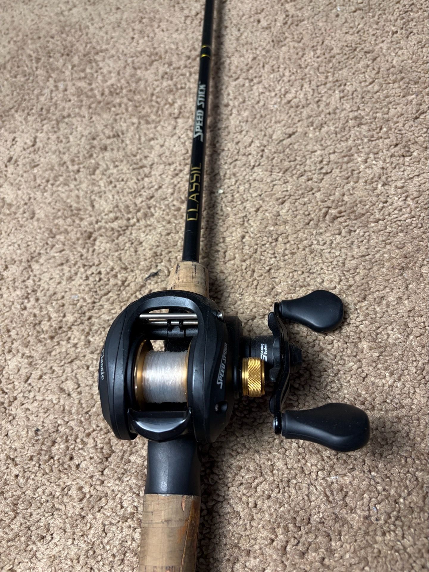 Lews speed spool baitcasting combo