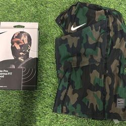 Nike Camo Green Ski Mask