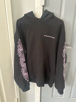 Chrome Hearts Pink Floral Hoodie