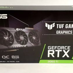 BRAND NEW SEALED ASUS TUF RTX 3060 TI