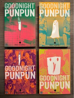 MANGA Goodnight PunPun Books 1-4
