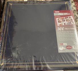 Leather photo album/300 photo/4”x6”