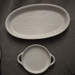 Temptations Serving Tray & Spoon 