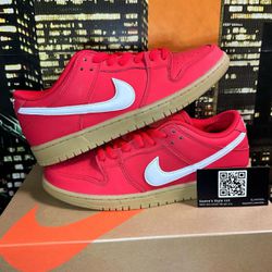 Nike SB Dunk Low Orange Label University Red Gum 