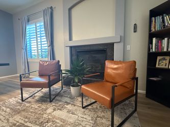 Set of matching accent chairs