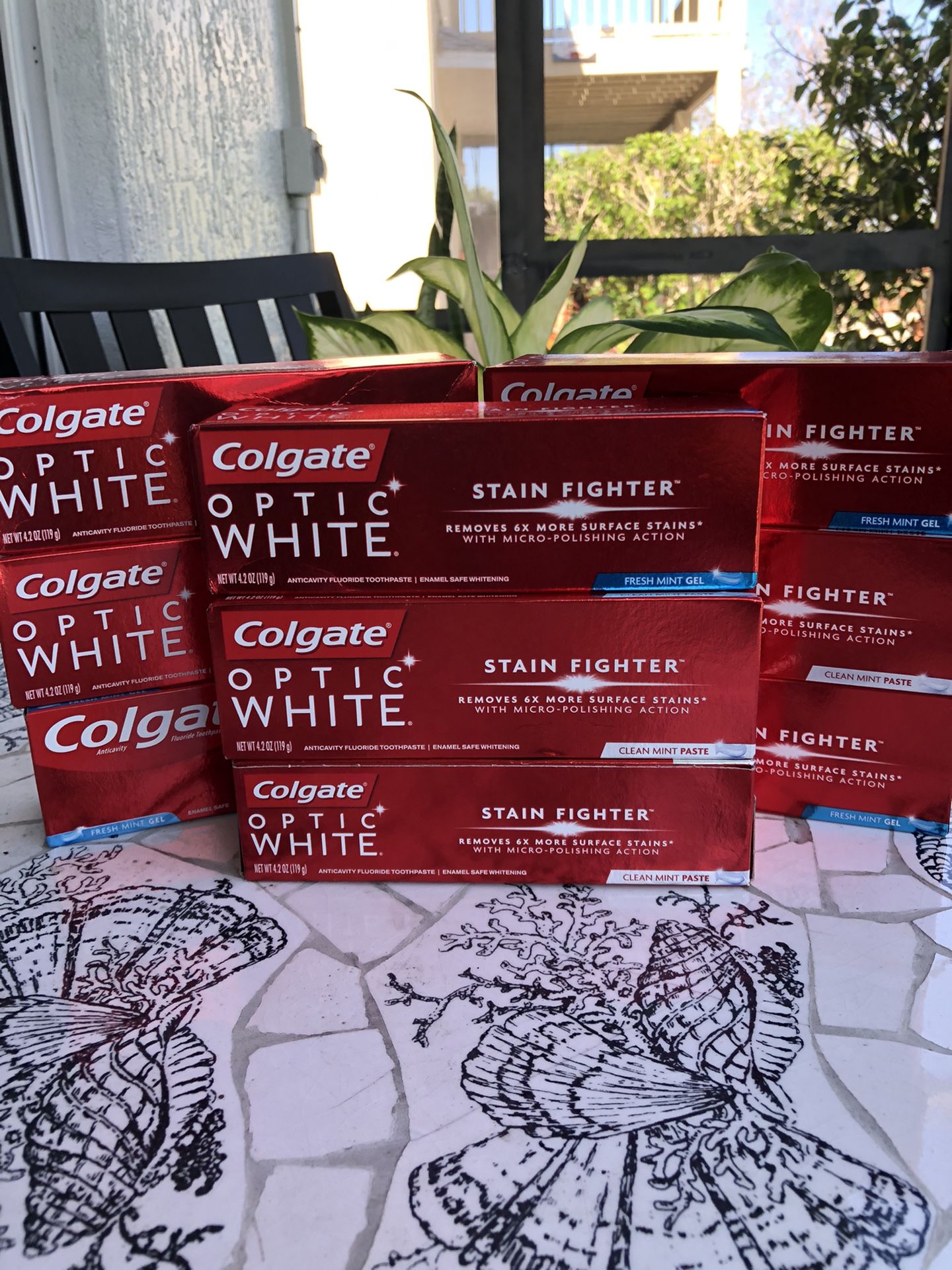 3 Colgate Optic White toothpastes $5