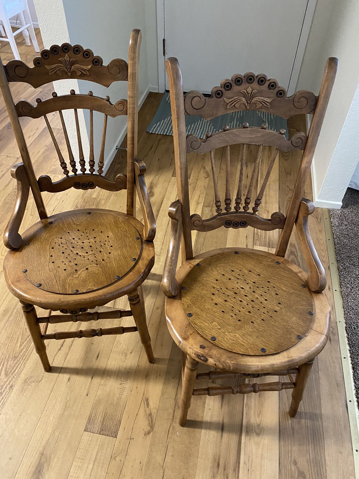 4 Vintage Dining Chairs