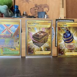 Pokémon Cards Full Art (GOLD)