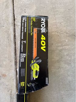 Ryobe Trimmer 40v   Cordless 24”