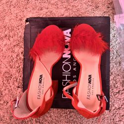 Red SEXY heels (MUST GO TODAY FOR $20)