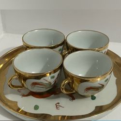 Vintage 1920 Chinese Teacups 