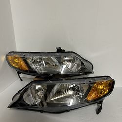 Headlights For Honda Civic 4D 06 2011