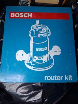 Bosch Router Kit