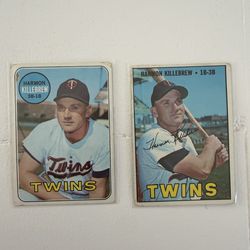 Harmon Killebrew Baseball ⚾️ card LOT 1967/1969