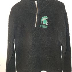Pink Victoria Secret 
Michigan State University Spartans ¼ Zip Pullover Great
CONDITION 

Pick up in Dearborn Off of Oakwood Blvd a few streets past B