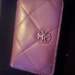 TORI BURCH WALLET logo id purse cash handbag credit card id holder accessory 
