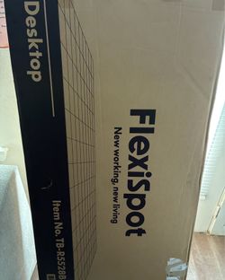 NEW FlexiSpot 55” x 28” Standing Desk Desktop/Tabletop – Black – Sealed