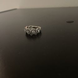 Anniversary Style 14kt White Gold Engagement Ring 