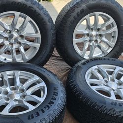 18" Chevy Wheels Goodyear Tires 80%%%