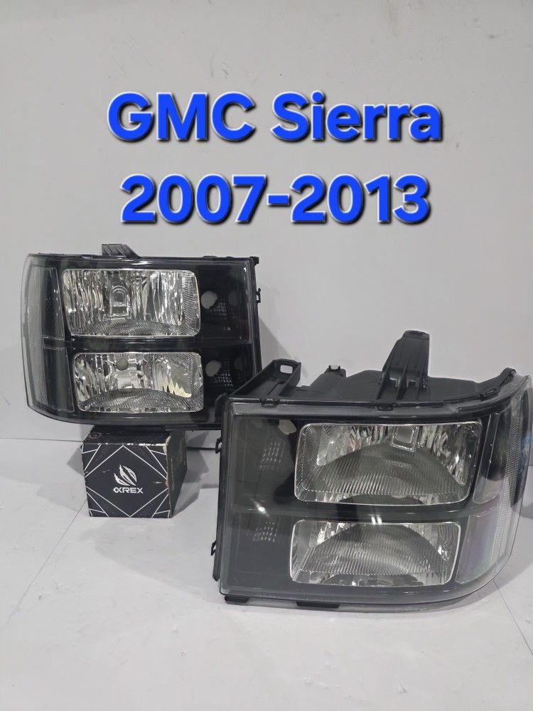 GMC Sierra 2007-2013 Headlights 