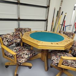 Gaming Table And Chairs