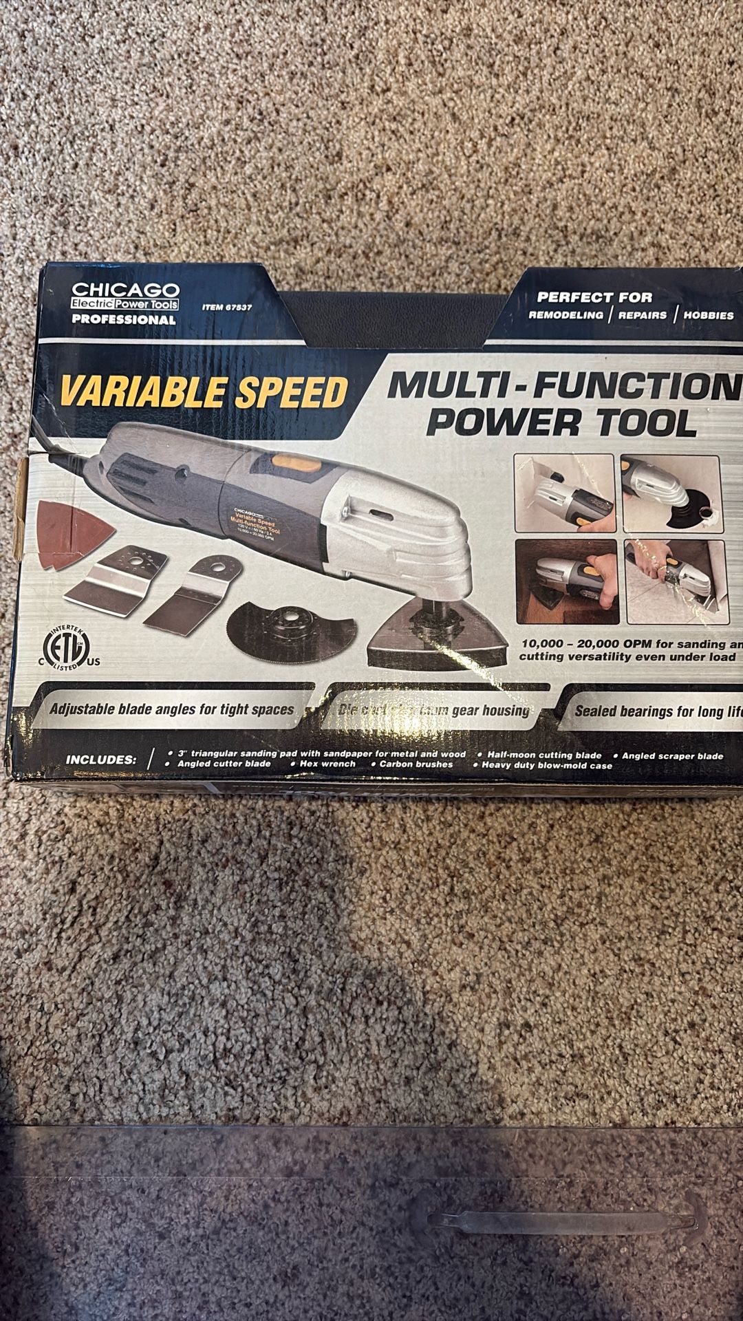 Variable Speed Multi-Function Power Tool
