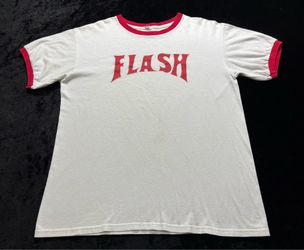 Men Medium Vintage Flash Gordon Double Sided Tshirt