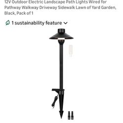 Brand New : Low Voltage Pathway Lights with Replaceable G4 LED Bul