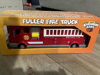 Chevron Cars Fuller Fire Truck Toy